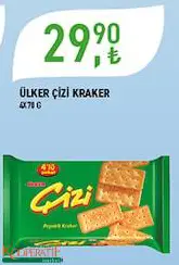 ÜLKER ÇİZİ KRAKER 4X70 G